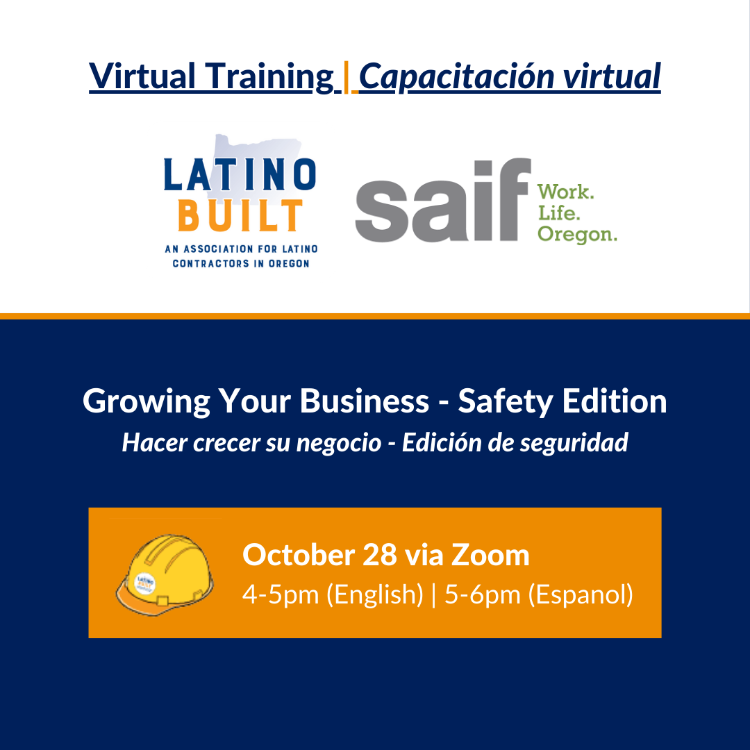 SAIF safety training virtual event